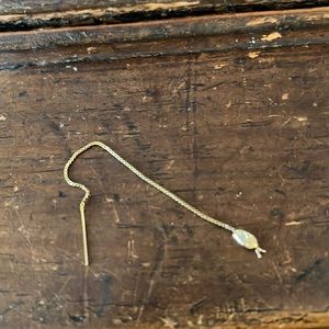 Free People Snake threader earring